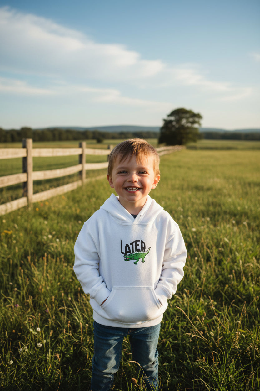 Youth Hoodie — 'Later'gator